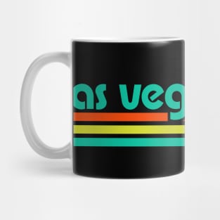 Retro Las Vegas Stripes Mug